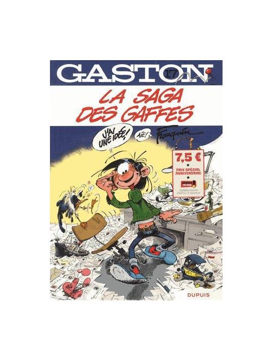 Gaston tome 17 (incontournables dupuis 75 ans) main product photo