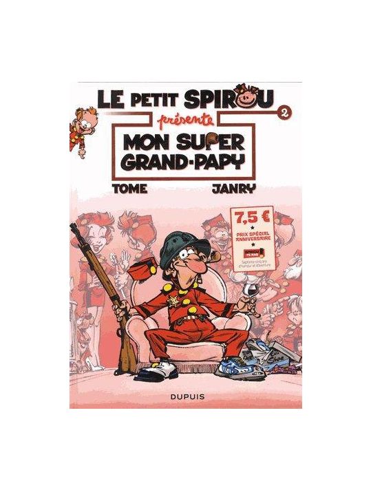 Le petit Spirou présente tome 2 (incontournables dupuis 75 ans) main product photo