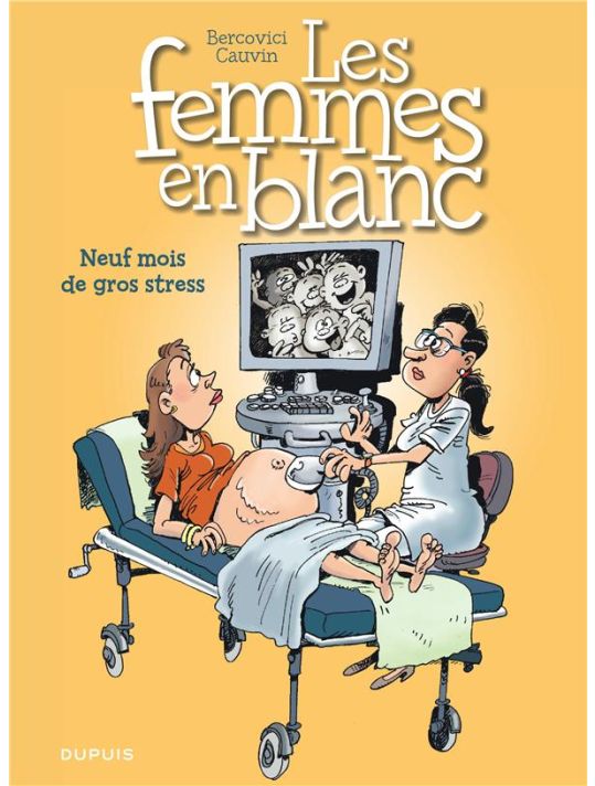 Les femmes en blanc - tome 36 - Neuf mois de gros stress main product photo