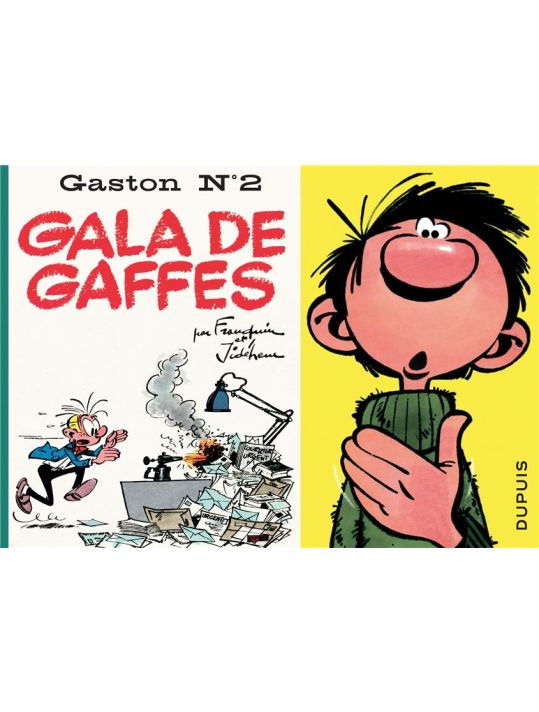Gaston tome 2 - version italienne - gala de gaffes main product photo