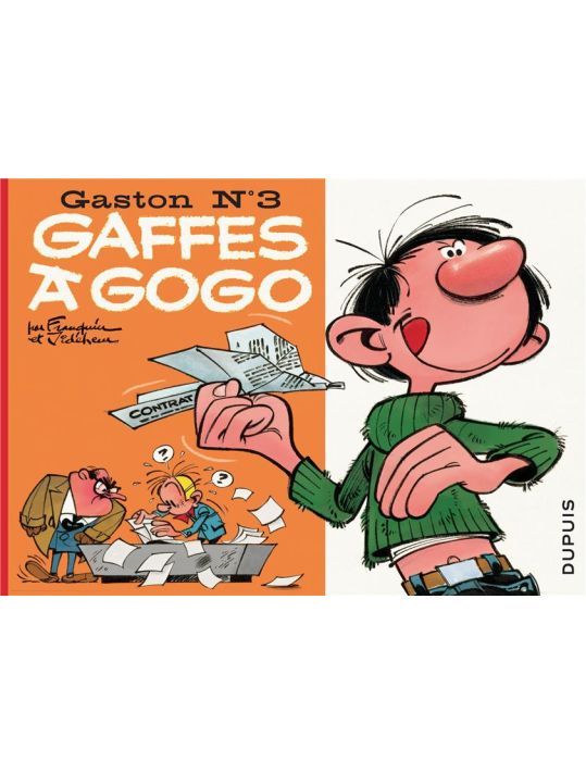 Gaston tome 3 - version italienne - gaffes à gogo main product photo