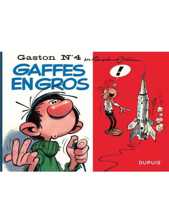 Gaston tome 4 - version italienne - gaffes en gros main product photo