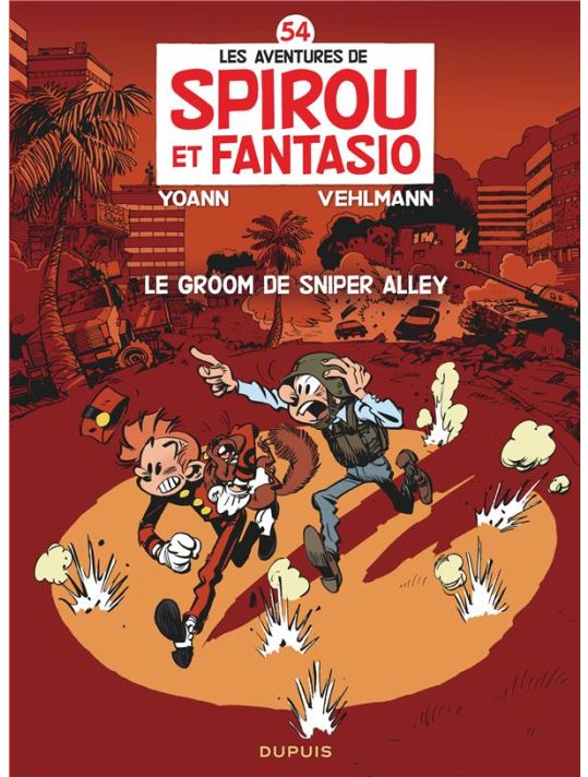 Spirou et Fantasio tome 54 - Le Groom De Sniper Alley main product photo