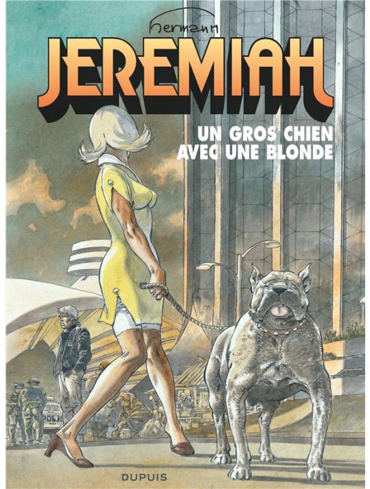 jeremiah tome 33 - un gros chien avec une blonde main product photo