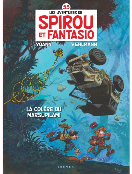 Spirou et Fantasio tome 55 - La colère du Marsupilami main product photo