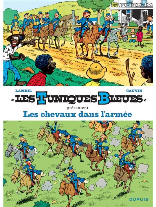 Les tuniques bleues présentent tome 2 - les chevaux dans l'armée main product photo