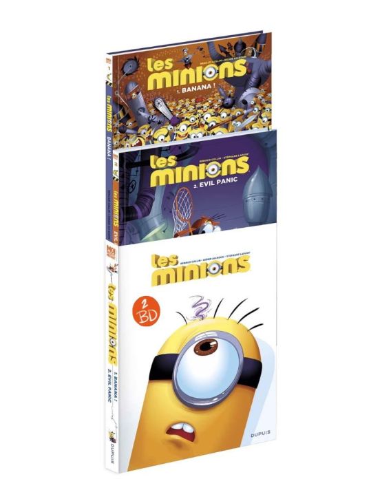 Les minions - fourreau tomes 1 +2 main product photo