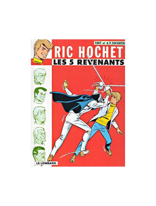 Ric Hochet tome 10 - les cinq revenants main product photo