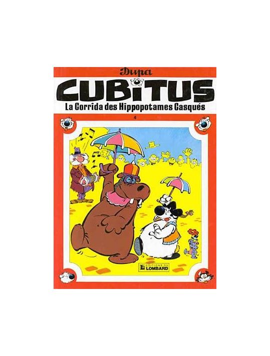 Cubitus tome 4 - la corrida des hippopotames casques main product photo