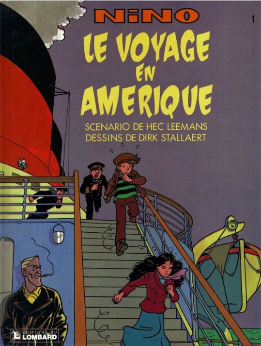 Nino (Leemans/Stallaert) tome 1 - Le voyage en Amérique (éd. 1990) main product photo