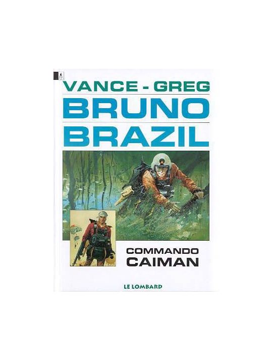 bruno brazil tome 2 - commando caiman main product photo