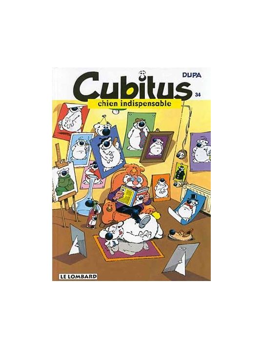 Cubitus tome 34 - chien indispensable main product photo