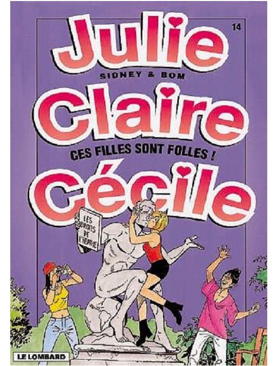 julie, claire, cécile tome 14 - ces filles sont folles main product photo