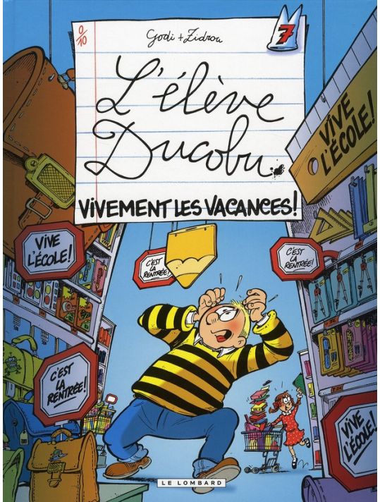 l'élève ducobu tome 7 - vivement les vacances main product photo