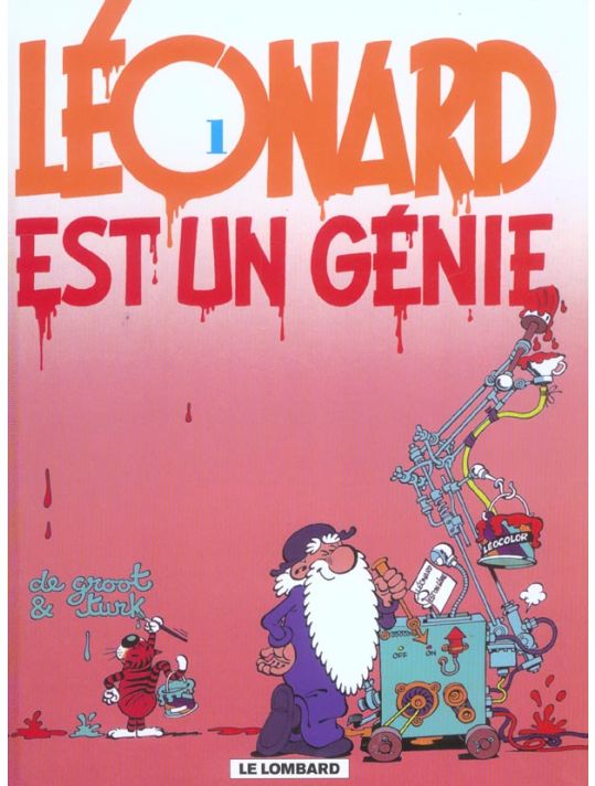 léonard tome 1 - léonard est un génie main product photo