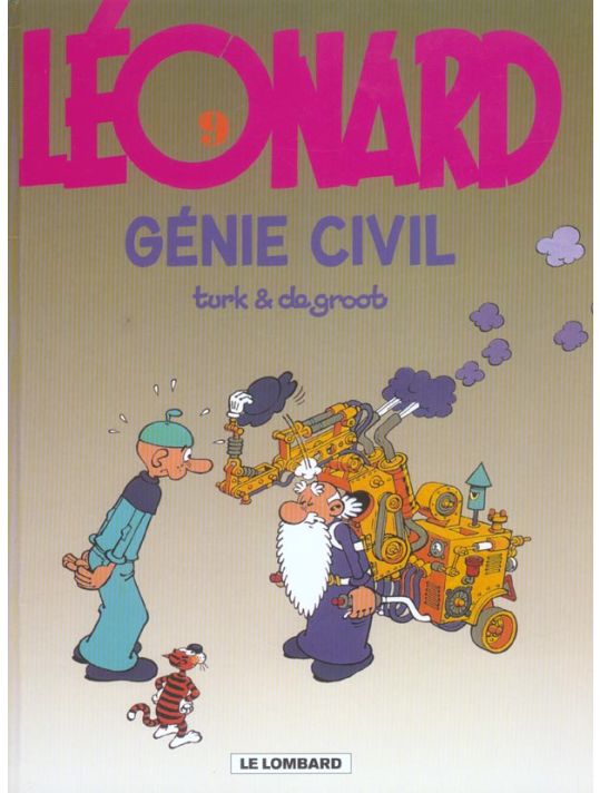 léonard tome 9 - génie civil main product photo