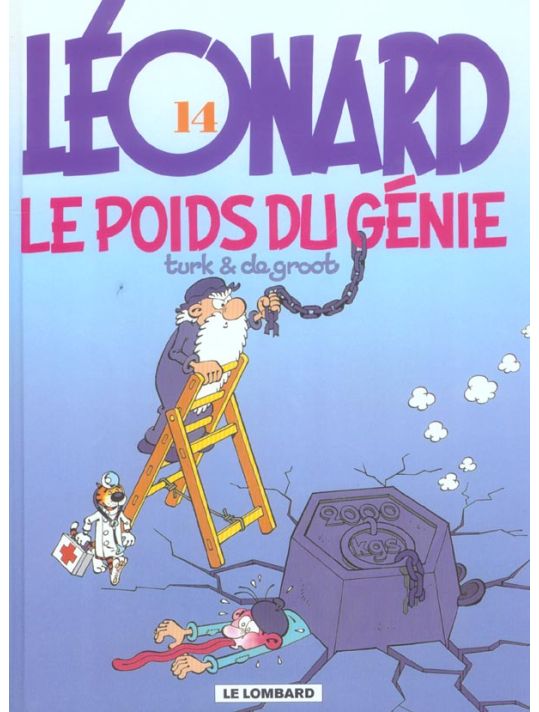 léonard tome 14 - le poids du génie main product photo