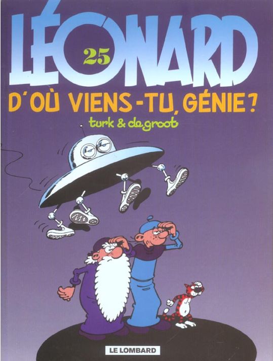 léonard tome 25 - d'où viens-tu, génie ? main product photo