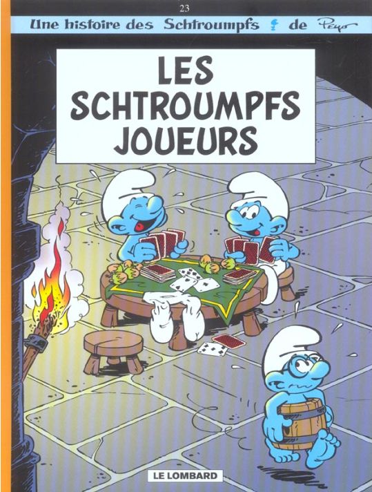 les schtroumpfs tome 23 - les schtroumpfs joueurs main product photo