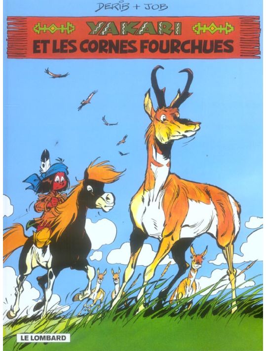 yakari tome 23 - yakari et les cornes fourchues main product photo
