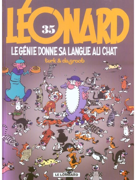 léonard tome 35 - le génie donne sa langue au chat main product photo