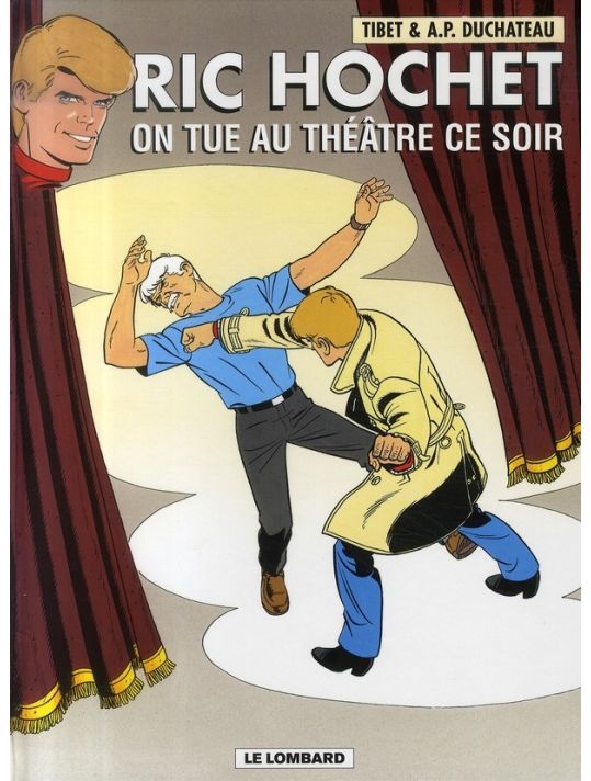 ric hochet tome 73 - on tue au théâtre ce soir main product photo