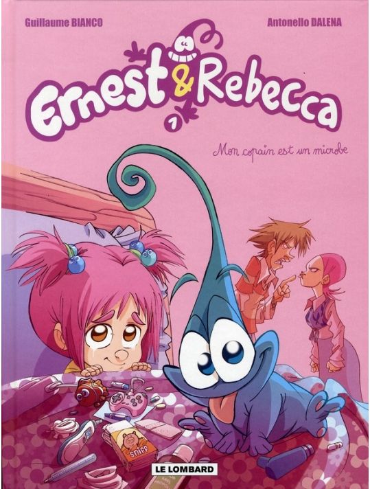 ernest et rebecca tome 1 - mon copain est un microbe main product photo