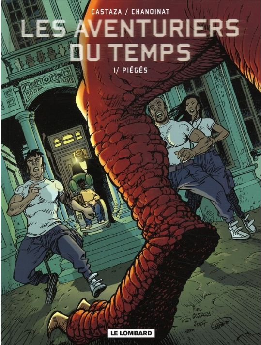 les aventuriers du temps tome 1 - piégés main product photo