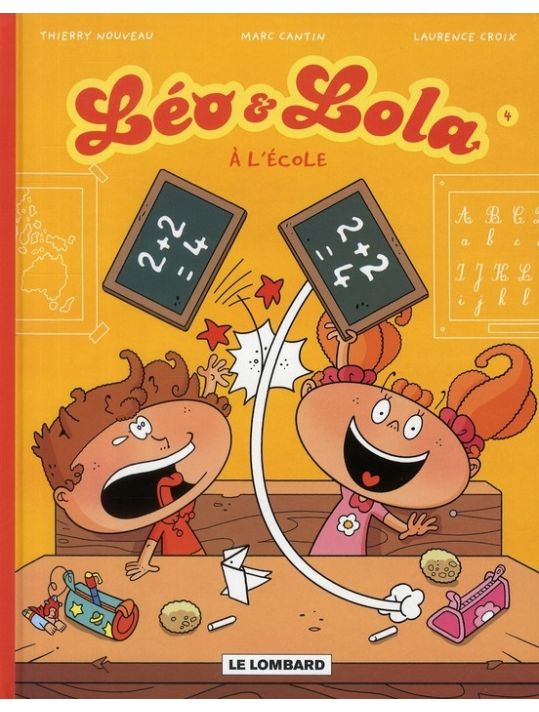 léo et lola tome 4 - à l'école main product photo