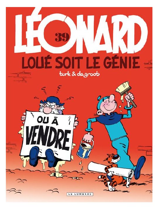 léonard tome 39 - loué soit le génie main product photo