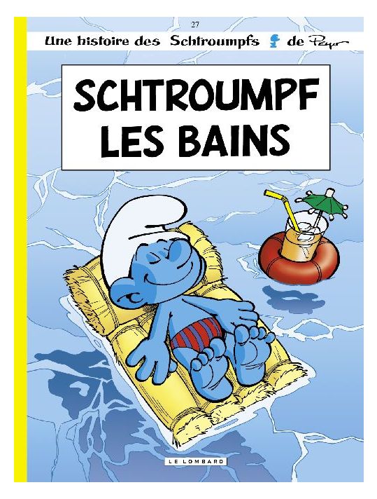les schtroumpfs tome 27 - schtroumpf les bains main product photo