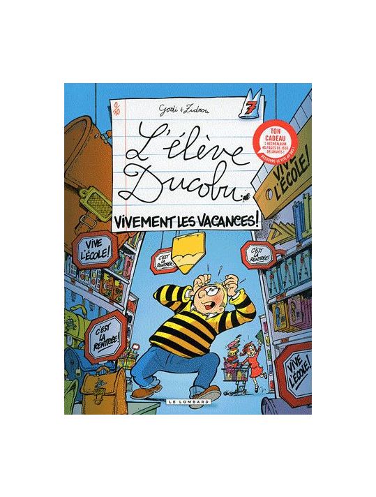 l'élève Ducobu tome 7 - vivement les vacances ! main product photo