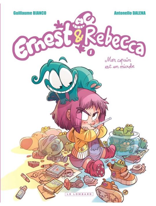 Ernest et rebecca tome 1 mon copain est un microbe main product photo