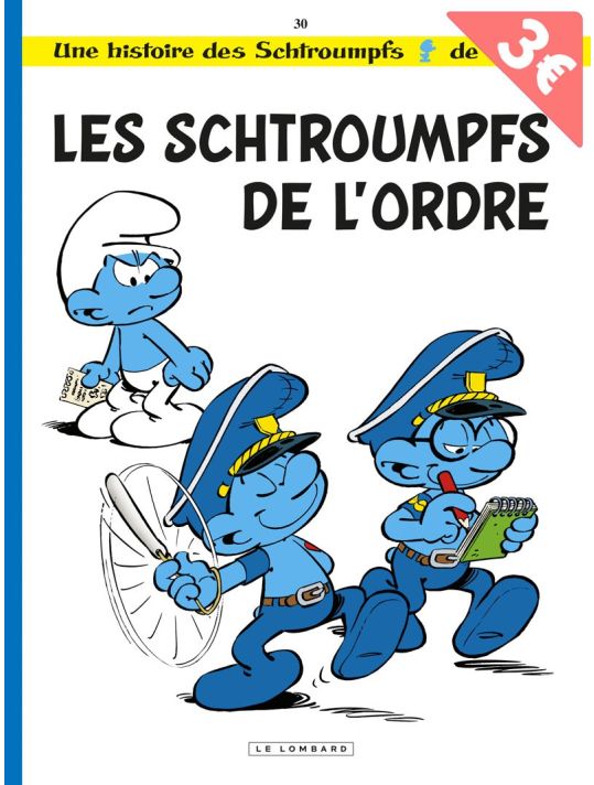 Les Schtroumpf tome 30 - Lire en short main product photo