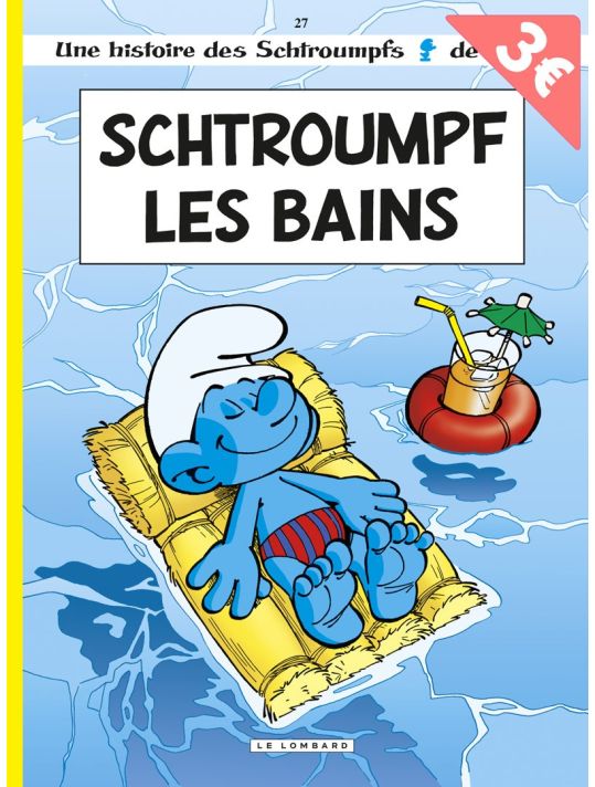 Les Schtroumpf tome 27 - Lire en short main product photo