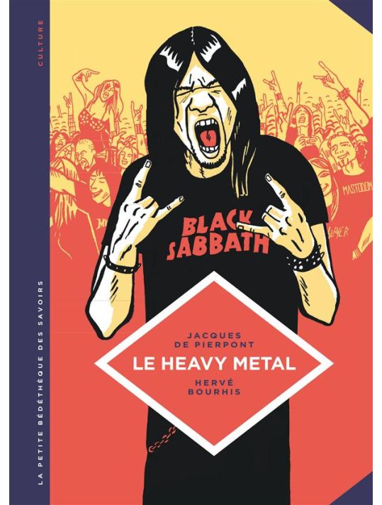 La petite bédéthèque des savoirs tome 4 - Le heavy metal main product photo