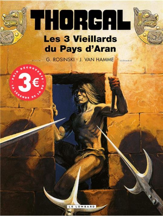 Thorgal tome 3 - les trois vieillards du pays d'aran (éd. promo) main product photo