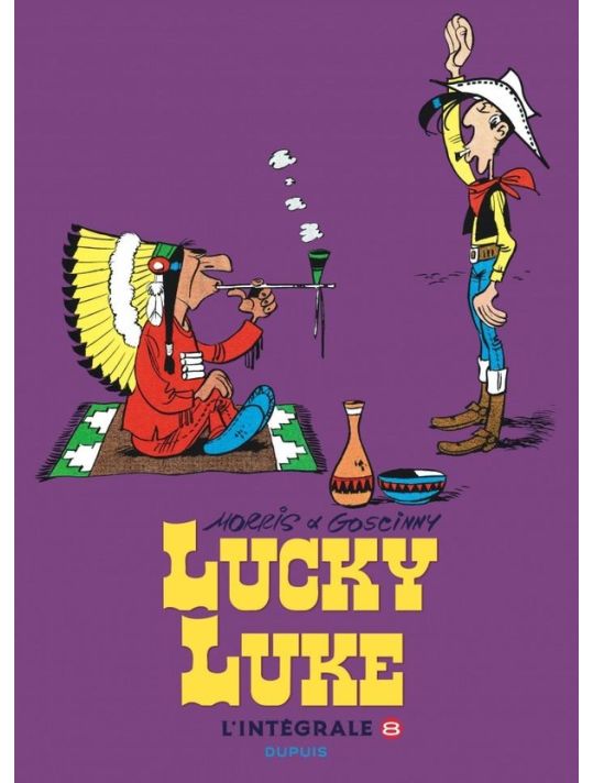 Lucky Luke - nouvelle intégrale tome 8 main product photo