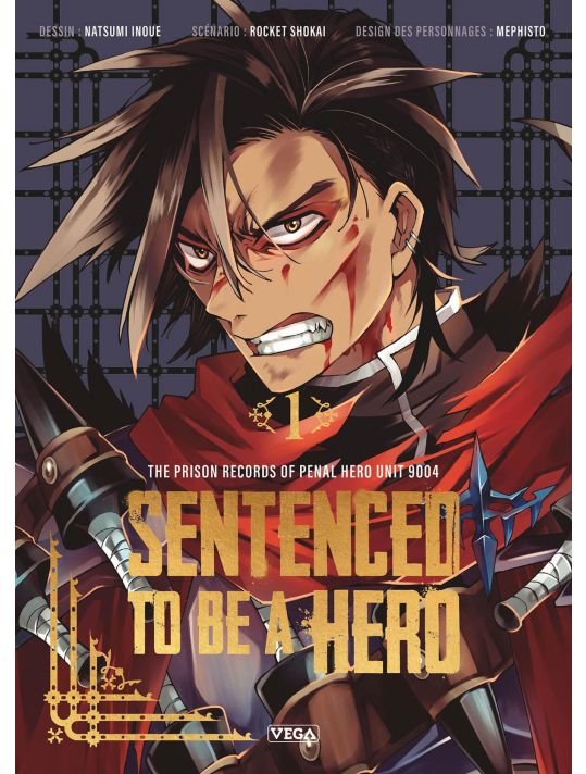 Sentenced to be a hero tome 1 main product photo