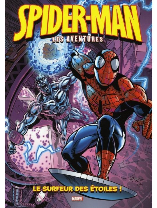 spider-man, les aventures tome 4 - le surfeur des étoiles main product photo