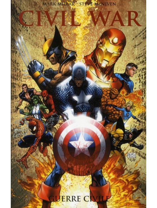 Civil war (Marvel Deluxe) tome 1 main product photo