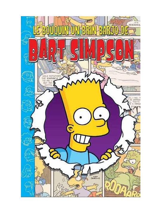 les simpson ; le bouquin un brin barjo de bart simpson main product photo