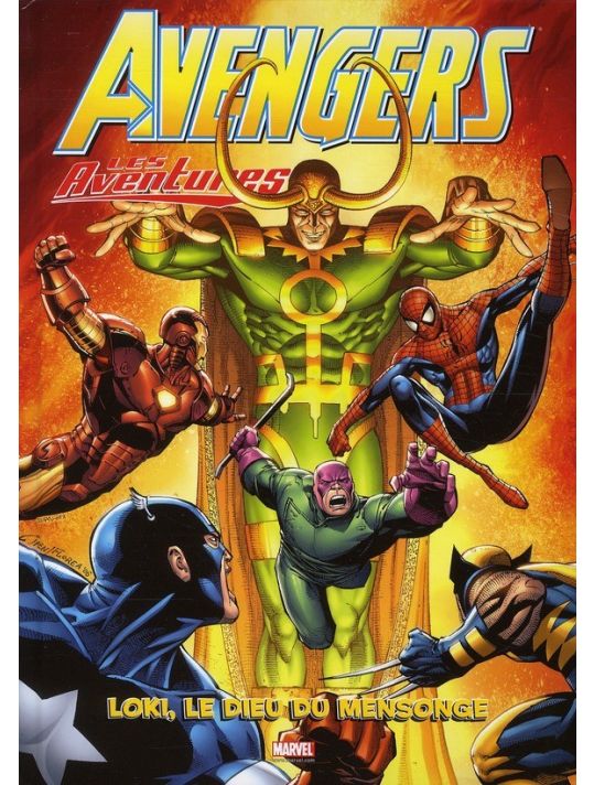 Avengers, les aventures tome 2 - Loki, le dieu du mensonge main product photo