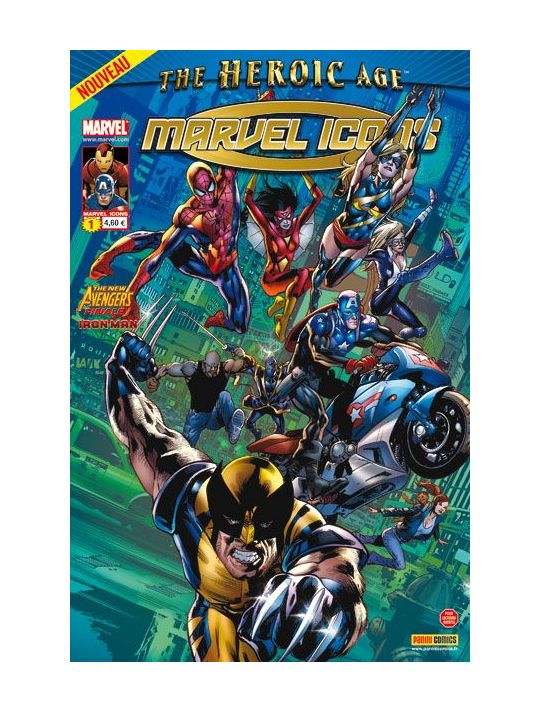 Marvel icons (2ème série) tome 1 main product photo