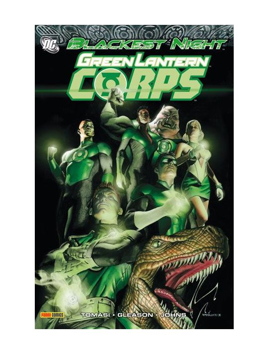 blackest night ; green latern corps main product photo