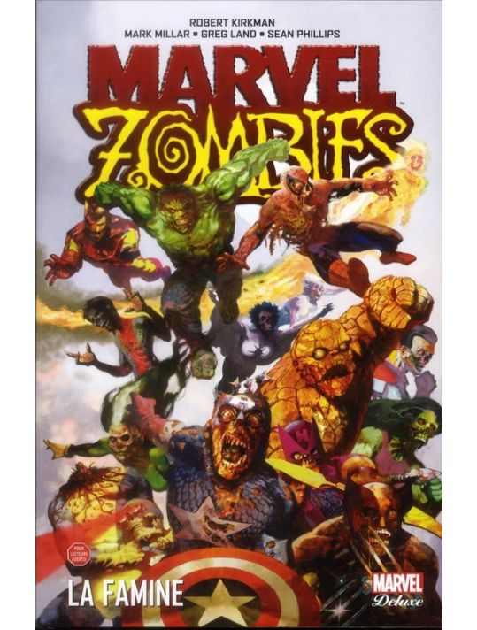 Marvel zombies Deluxe tome 1 - la famine main product photo
