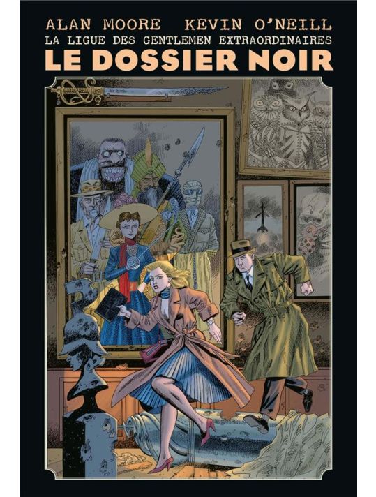la ligue des gentlemen extraordinaires ; le dossier noir main product photo