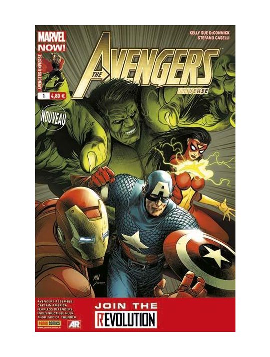 Avengers Universe tome 1 main product photo