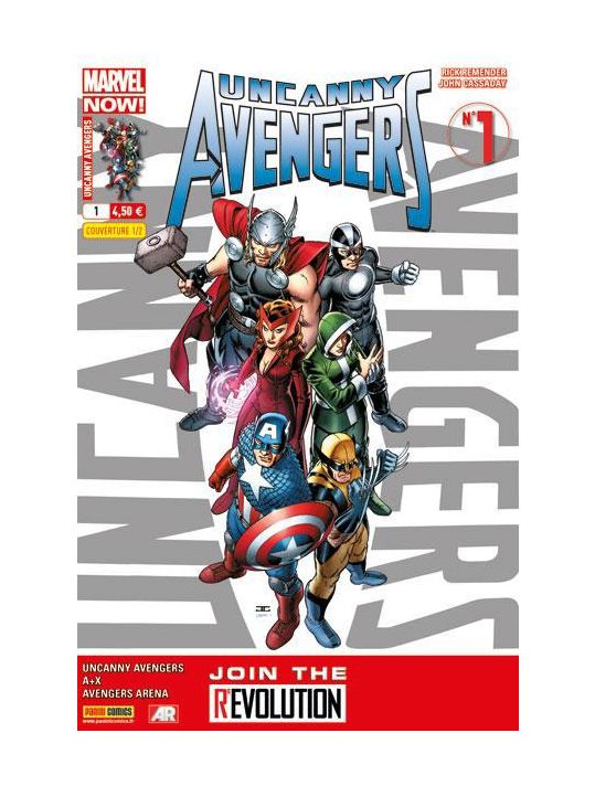 Uncanny Avengers tome 1 - Cover 1/2 main product photo