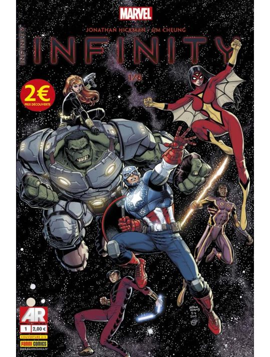 Infinity 01 tome 2 arthur adams main product photo